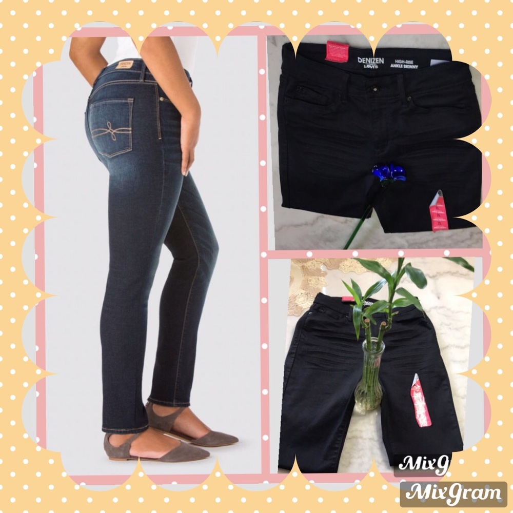 💐DENIZEN LEVI’S JEANS PANTS SIZE: 2 L MISSES 💐